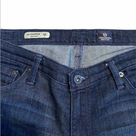 AG Adriano Goldschmied Colette Slim Boot Cut Jeans - Picture 5 of 5